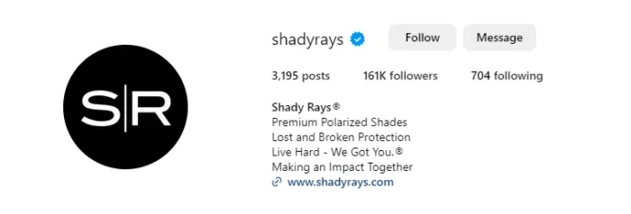 Popularidad de la marca Shady Rays