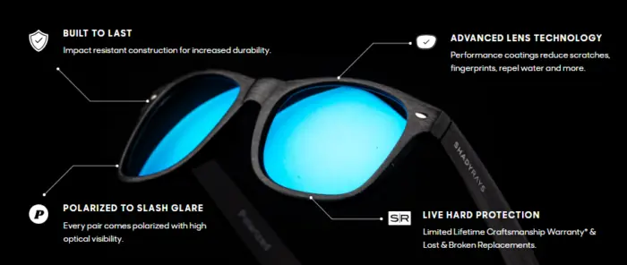 Reseña de gafas de sol Shady Rays