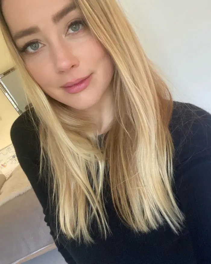 amber heard ojos azul hermosos