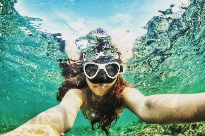 Gafas de Natación con Cobertura para la Nariz