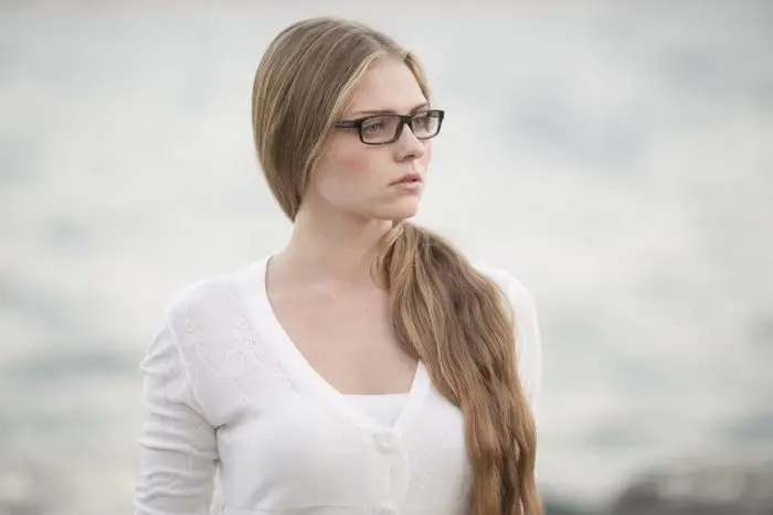 gafas para cabello rubio