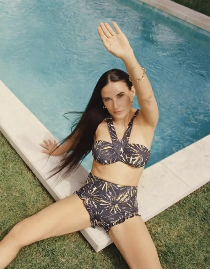 ojos de Demi Moore