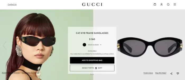 cómo reconocer gafas Gucci falsas
