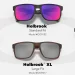 Familia Oakley Holbrook vs Ray-Ban Justin