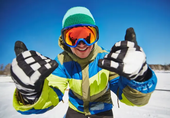 ¿Por qué son grandes las gafas de esquí?